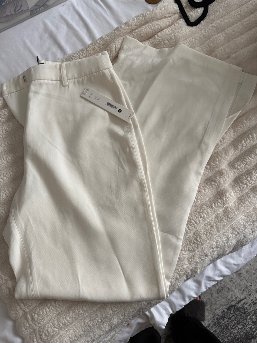 Aqua Cream Dress Pants white